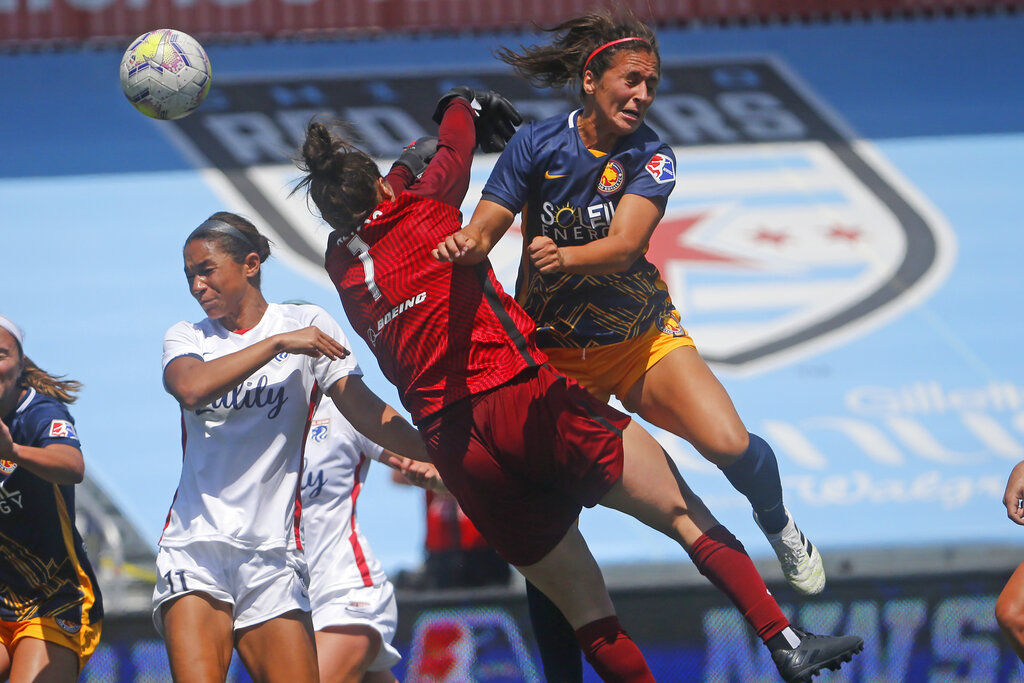 APTOPIX NWSL Reign Royals Soccer